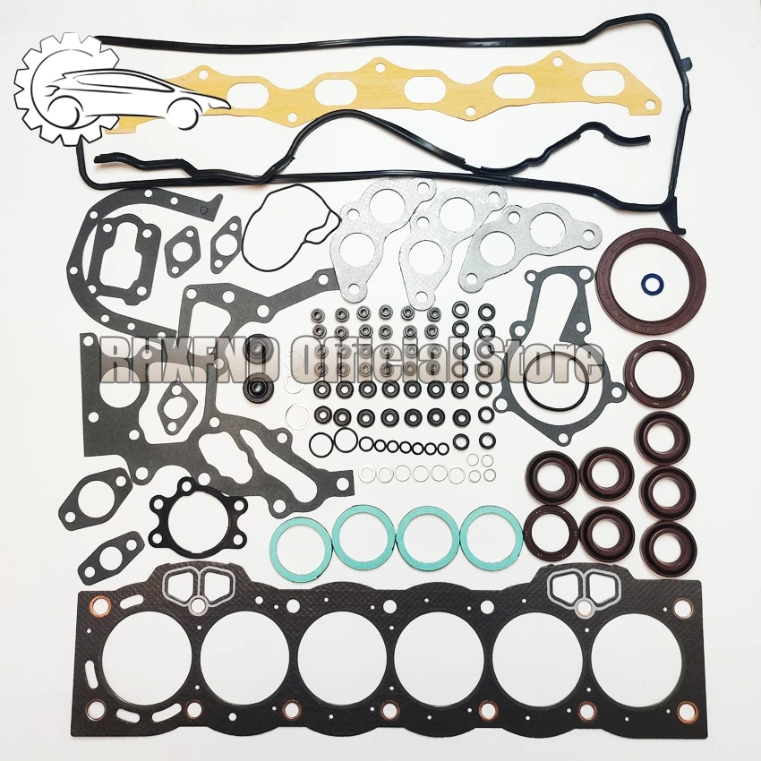 Full repair 1GFE 1G-FE engine gasket kit overhaul kit 04111-70061 For Tooyota CRESSIDA/CROWN GX81 GS131 GX71 1988cc 1988-2001
Full repair 1GFE 1G-FE engine gasket kit overhaul kit 04111-70061 For Tooyota CRESSIDA/CROWN GX81 GS131 GX71 1988cc 1988-2001