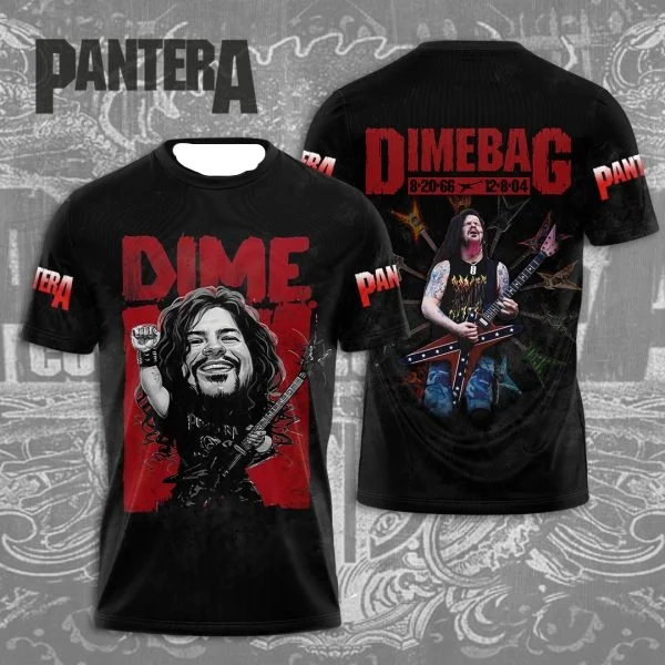 Classic Rock Band Pantera Album T-Shirts 3D Printing Men Women Hip Hip Short Sleeve T Shirt Oversized Streetwear Moto Clothing
Classic Rock Band Pantera Album T-Shirts 3D Printing Men Women Hip Hip Short Sleeve T Shirt Oversized Streetwear Moto Clothing