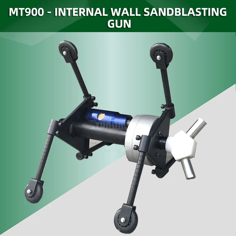 Inner wall sandblasting gun Pipe inner wall sandblaster Pipe internal rust removal sandblasting gun Cleaning equipment
Inner wall sandblasting gun Pipe inner wall sandblaster Pipe internal rust removal sandblasting gun Cleaning equipment