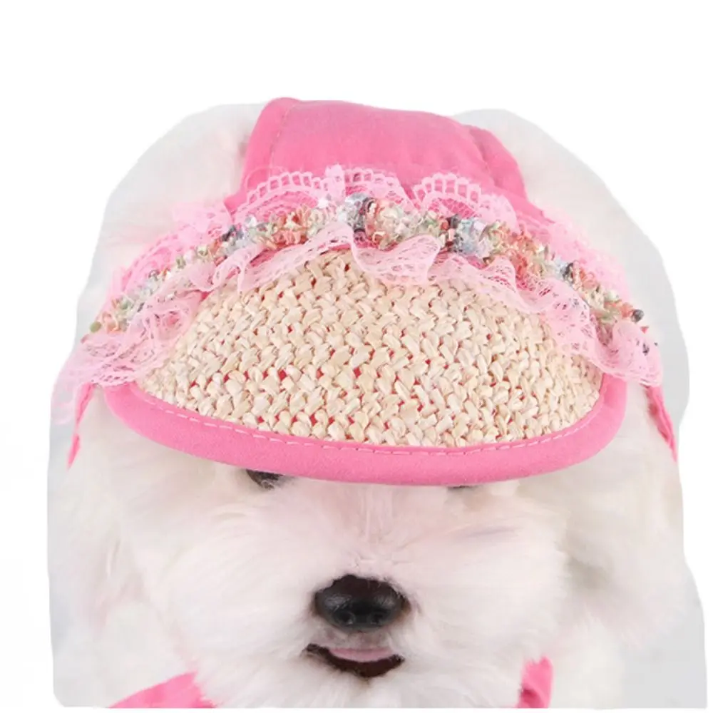 Pet Supplies Grass Woven Dog Sunscreen Hat Elegant Adjustable Dog Fisherman Hat Lace French Style Pet Baseball Cap Outdoor
Pet Supplies Grass Woven Dog Sunscreen Hat Elegant Adjustable Dog Fisherman Hat Lace French Style Pet Baseball Cap Outdoor