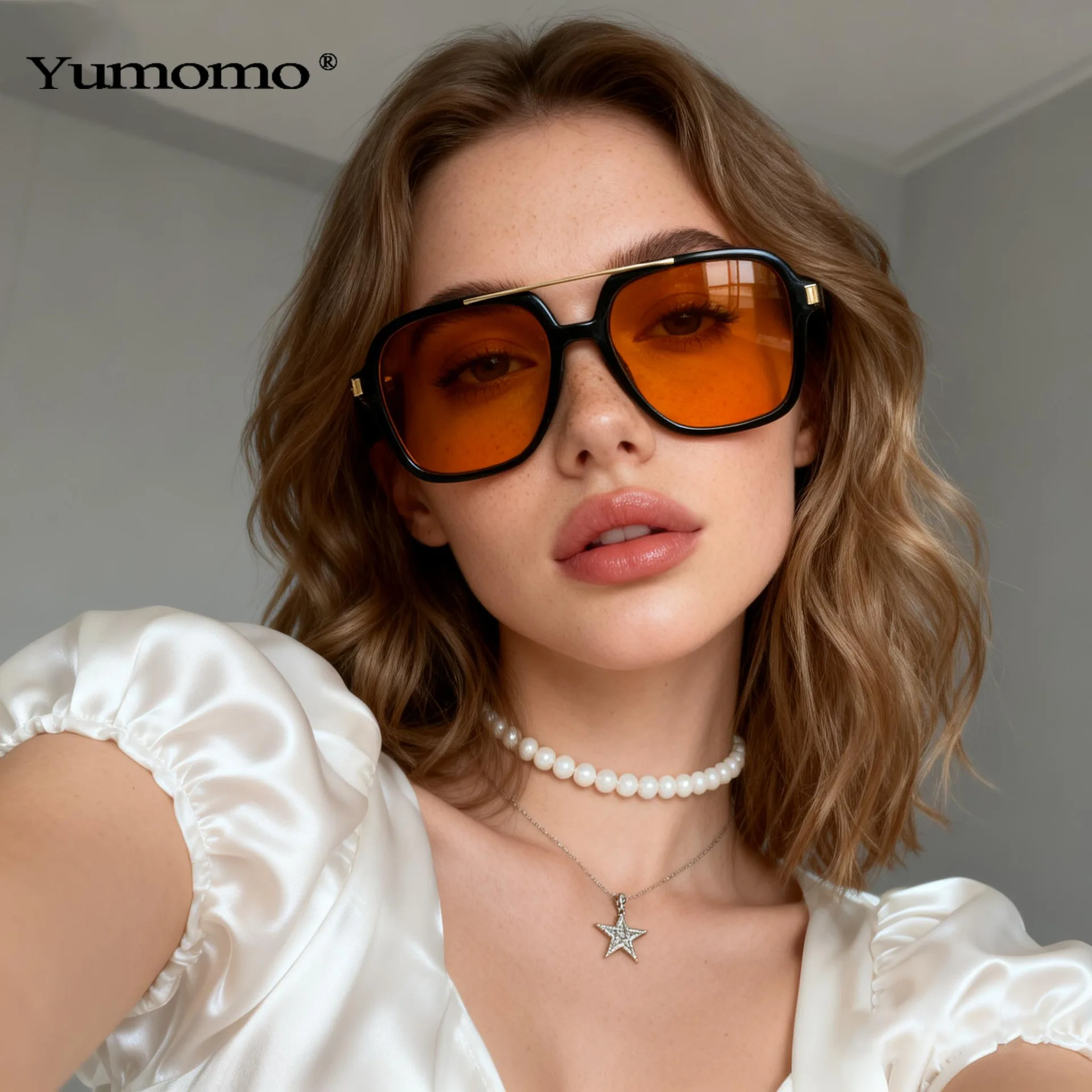 2026 New Double Bridge Sunglasses, Oversized UV400 Shades, Streetwear for Men Women
2026 New Double Bridge Sunglasses, Oversized UV400 Shades, Streetwear for Men Women