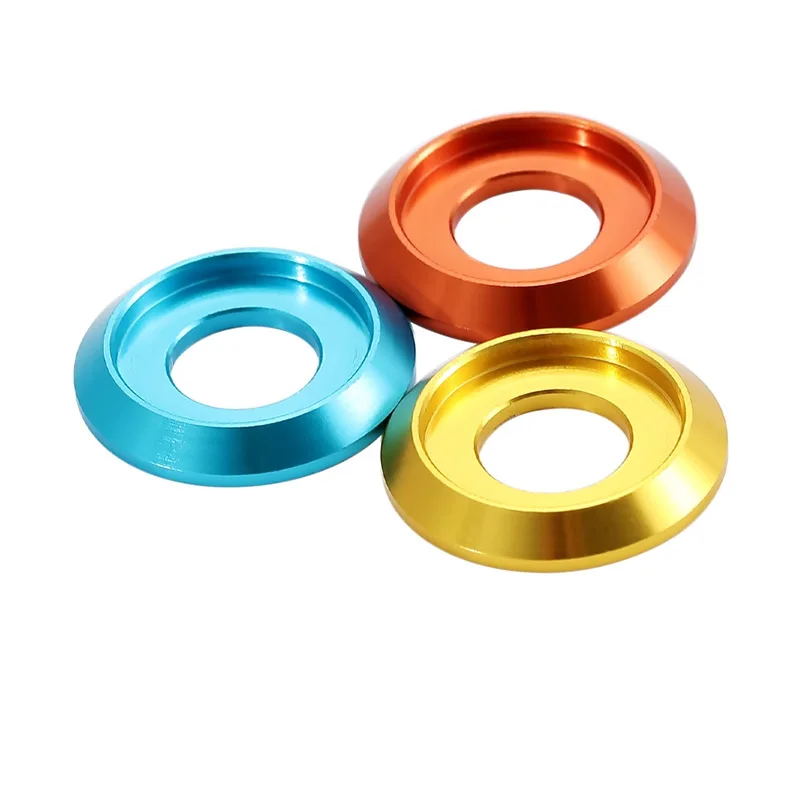 10Pcs M2 M2.5 M3 Colourful Aluminum Cup Head Washer For Button Head Screw Half Round Head Washer Pan Head Recessed Screws
10Pcs M2 M2.5 M3 Colourful Aluminum Cup Head Washer For Button Head Screw Half Round Head Washer Pan Head Recessed Screws