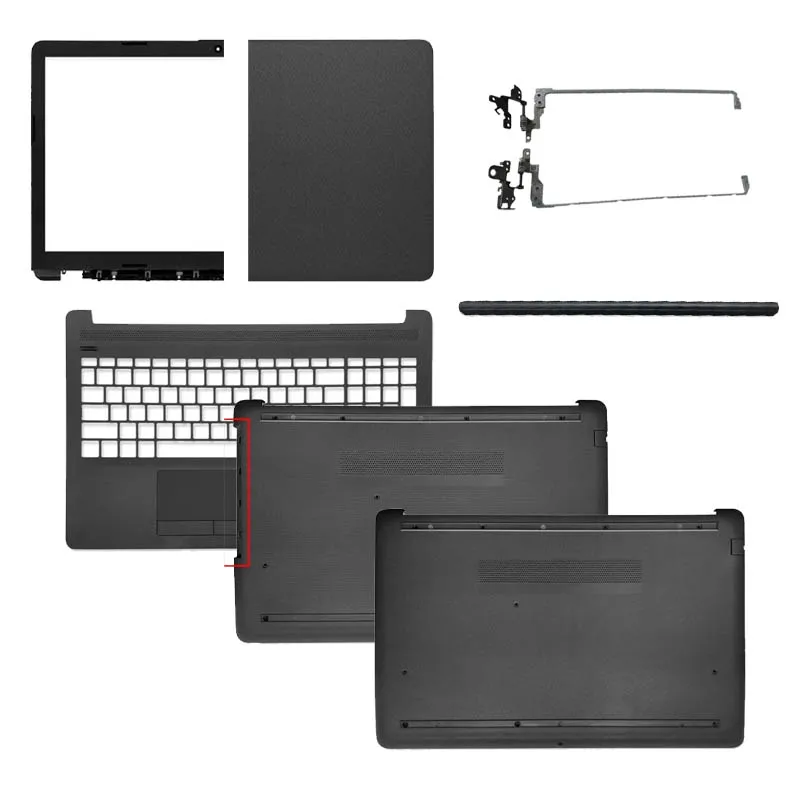 New For HP 250 G7 256 255 G7 15-DB 15-DA TPN-C135 TPN-C136 LCD Back Cover Lid Front Bezel Hinges Palmrest Top Cover Bottom Case
New For HP 250 G7 256 255 G7 15-DB 15-DA TPN-C135 TPN-C136 LCD Back Cover Lid Front Bezel Hinges Palmrest Top Cover Bottom Case