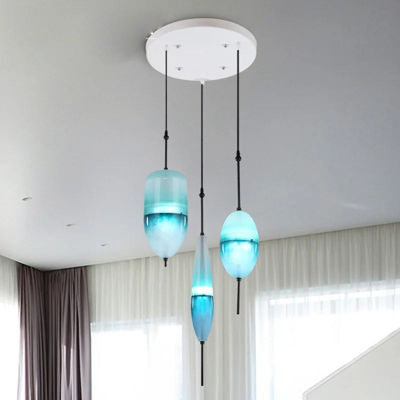 Single Pendant Lights Modern Personality Blue Creative Lamp For Loft Bedroom Living Room Kitchen Restaurant Decoration Light
Single Pendant Lights Modern Personality Blue Creative Lamp For Loft Bedroom Living Room Kitchen Restaurant Decoration Light