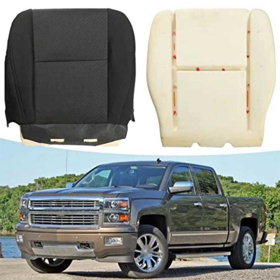 Driver Side Bottom Cloth Seat Cover + Foam Cushion Replacement for 2007-2014 Silverado 1500 2500HD 3500HD
Driver Side Bottom Cloth Seat Cover + Foam Cushion Replacement for 2007-2014 Silverado 1500 2500HD 3500HD