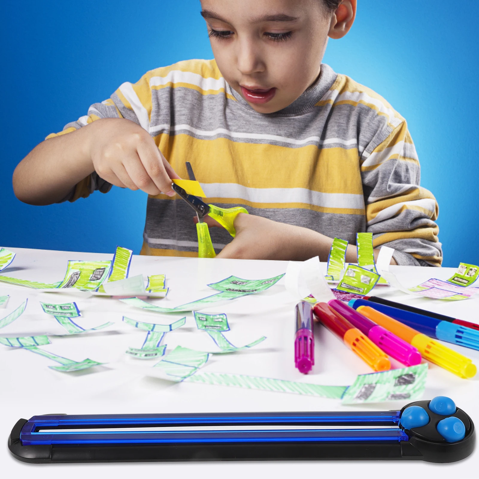 3-In-1 Paper Trimmer Scrapbook Cutter Tool For Cardstock Label Cutting Craft Kids Educational Durable Compact Manual Board
3-In-1 Paper Trimmer Scrapbook Cutter Tool For Cardstock Label Cutting Craft Kids Educational Durable Compact Manual Board