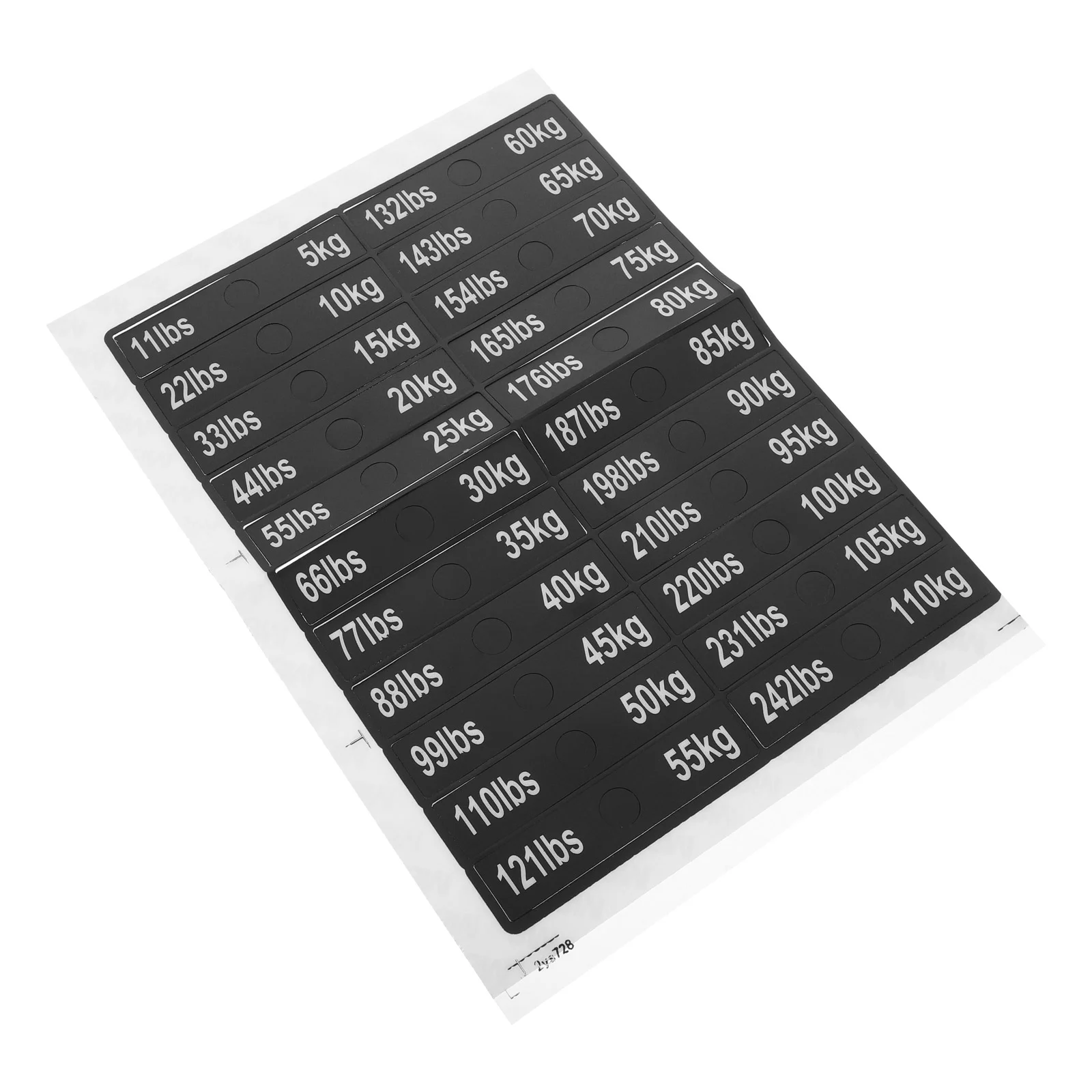 1 Set Of Fitness Weight Block Label Stickers For Gym Equipment Accessories Self-Adhesive Weight Tags For Weighting Block Numbere
1 Set Of Fitness Weight Block Label Stickers For Gym Equipment Accessories Self-Adhesive Weight Tags For Weighting Block Numbere