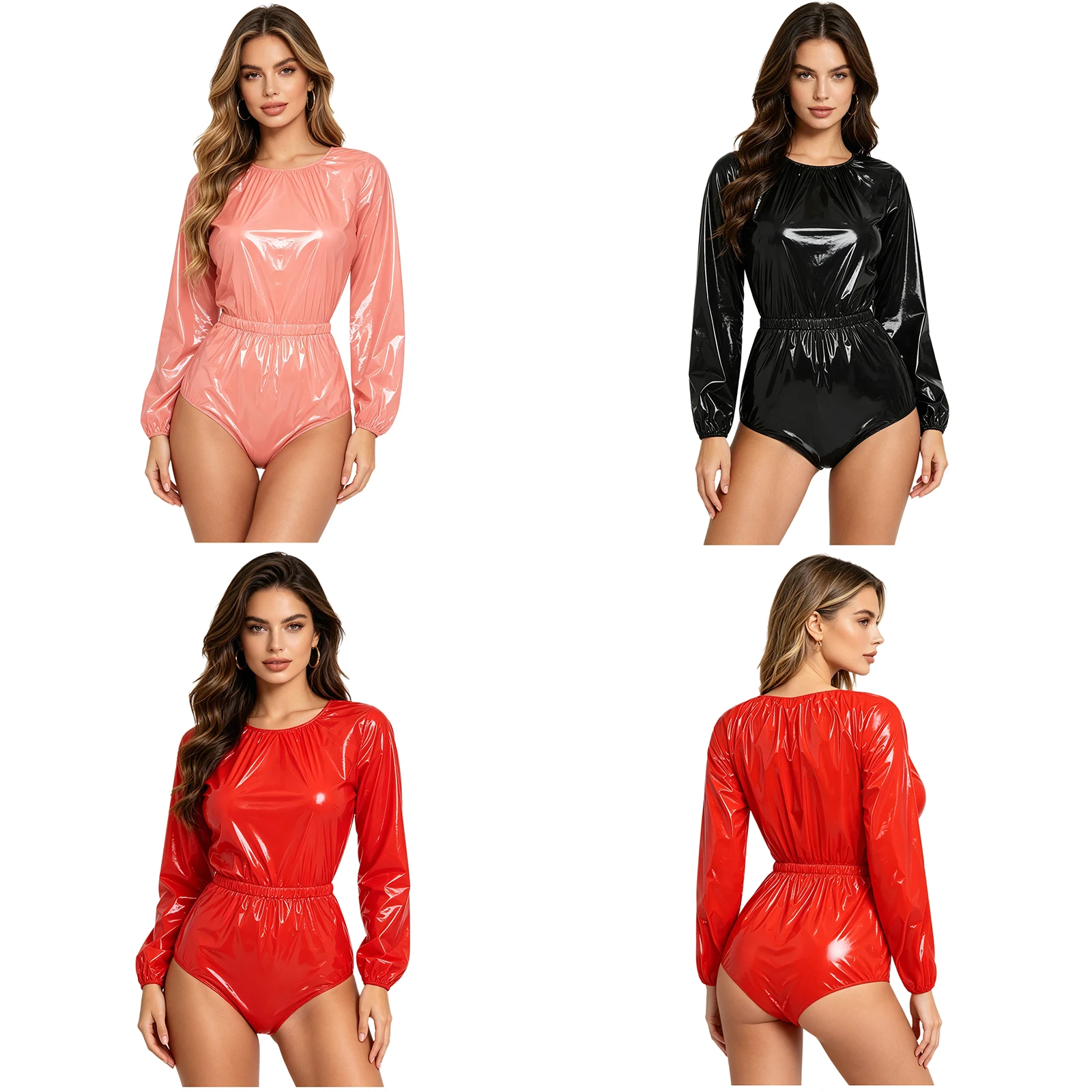 Women Waterproof Diaper Cover Bodysuit Buttoned Crotch Long Sleeve One-piece Leotard Specia Leakproof Adaptive Swimwear Swimsuit
Women Waterproof Diaper Cover Bodysuit Buttoned Crotch Long Sleeve One-piece Leotard Specia Leakproof Adaptive Swimwear Swimsuit