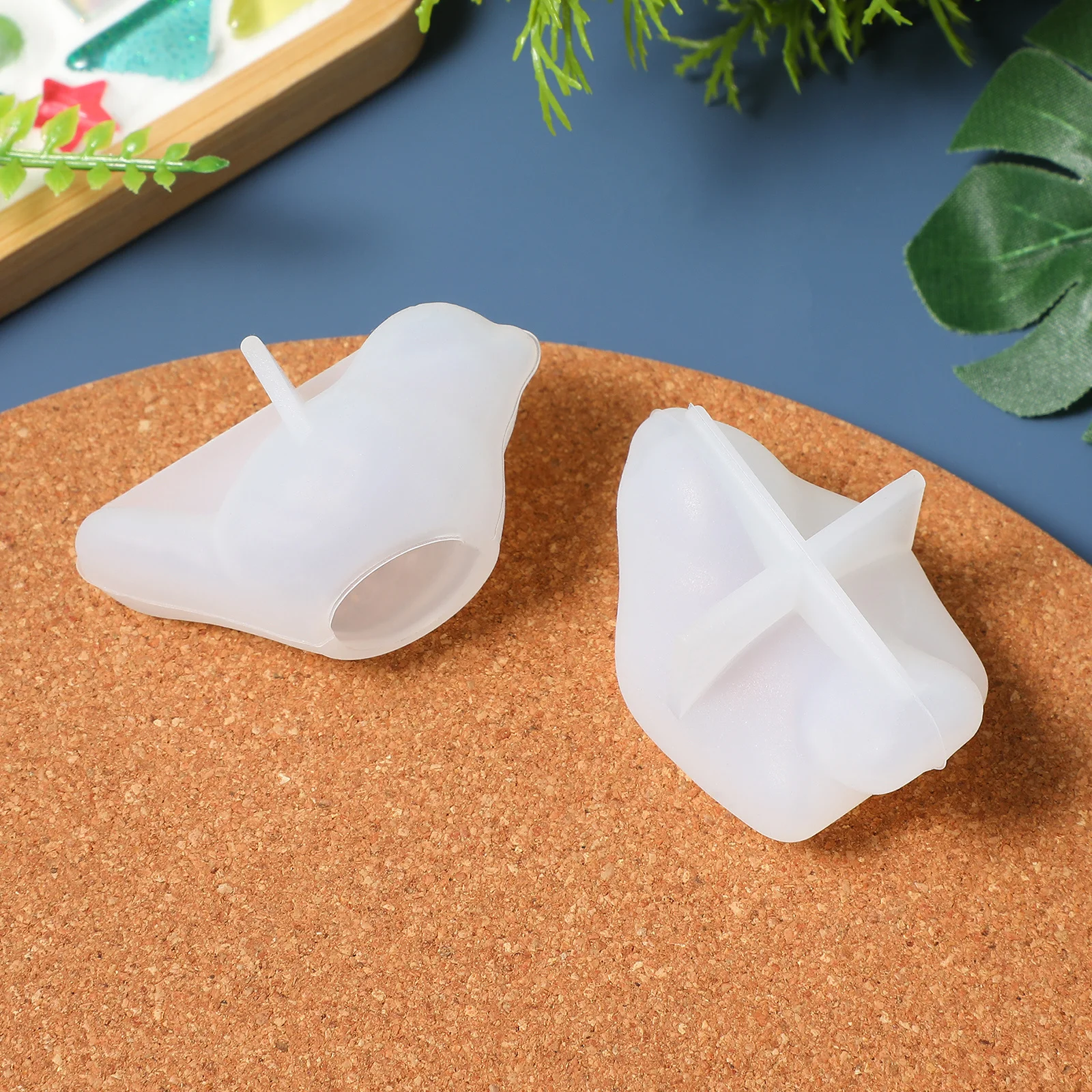 2pcs Crystal Drop Mold Silicone Diy Mold For Resin Crafts Non-Stick Creative Birds Design Easy Release Desktop Layout Mould
2pcs Crystal Drop Mold Silicone Diy Mold For Resin Crafts Non-Stick Creative Birds Design Easy Release Desktop Layout Mould