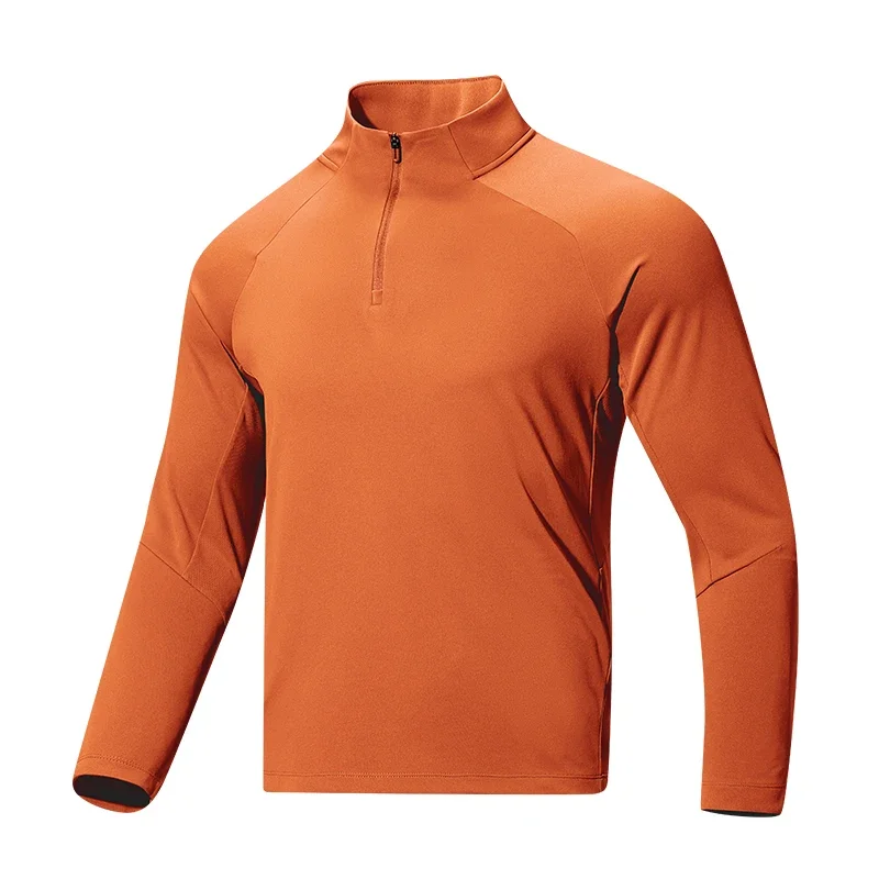Men Spring Summer Tops Men's Stand Collar Half Zip Quick Drying Light Sweatshirts Male Casual Outdoor High Quality Sport Hoodies
Men Spring Summer Tops Men's Stand Collar Half Zip Quick Drying Light Sweatshirts Male Casual Outdoor High Quality Sport Hoodies
