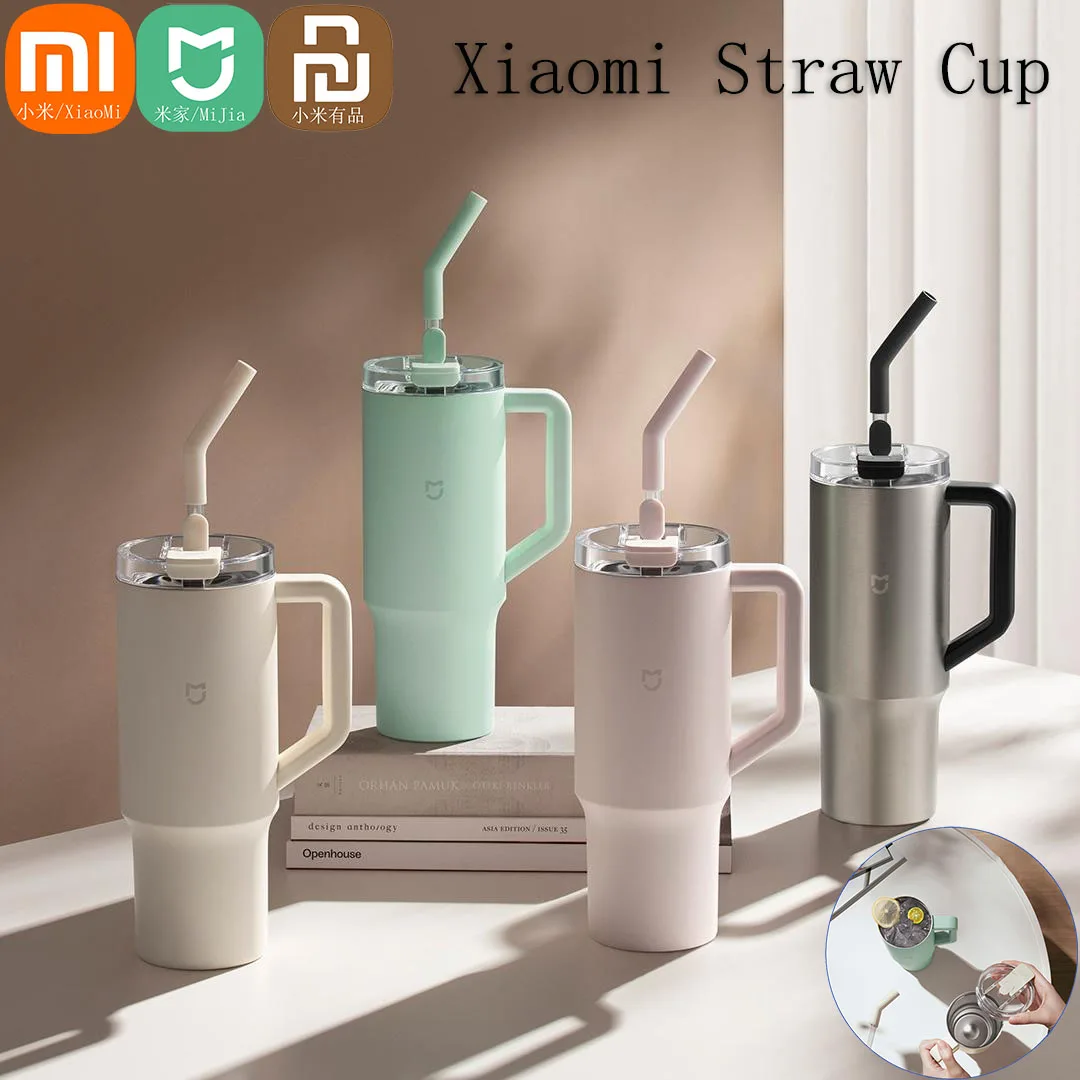 Xiaomi Mijia Smart Straw Cup 1L High Capacity 316L Stainless Steel Strong Cold Preservation Insulation Food contact grade
Xiaomi Mijia Smart Straw Cup 1L High Capacity 316L Stainless Steel Strong Cold Preservation Insulation Food contact grade