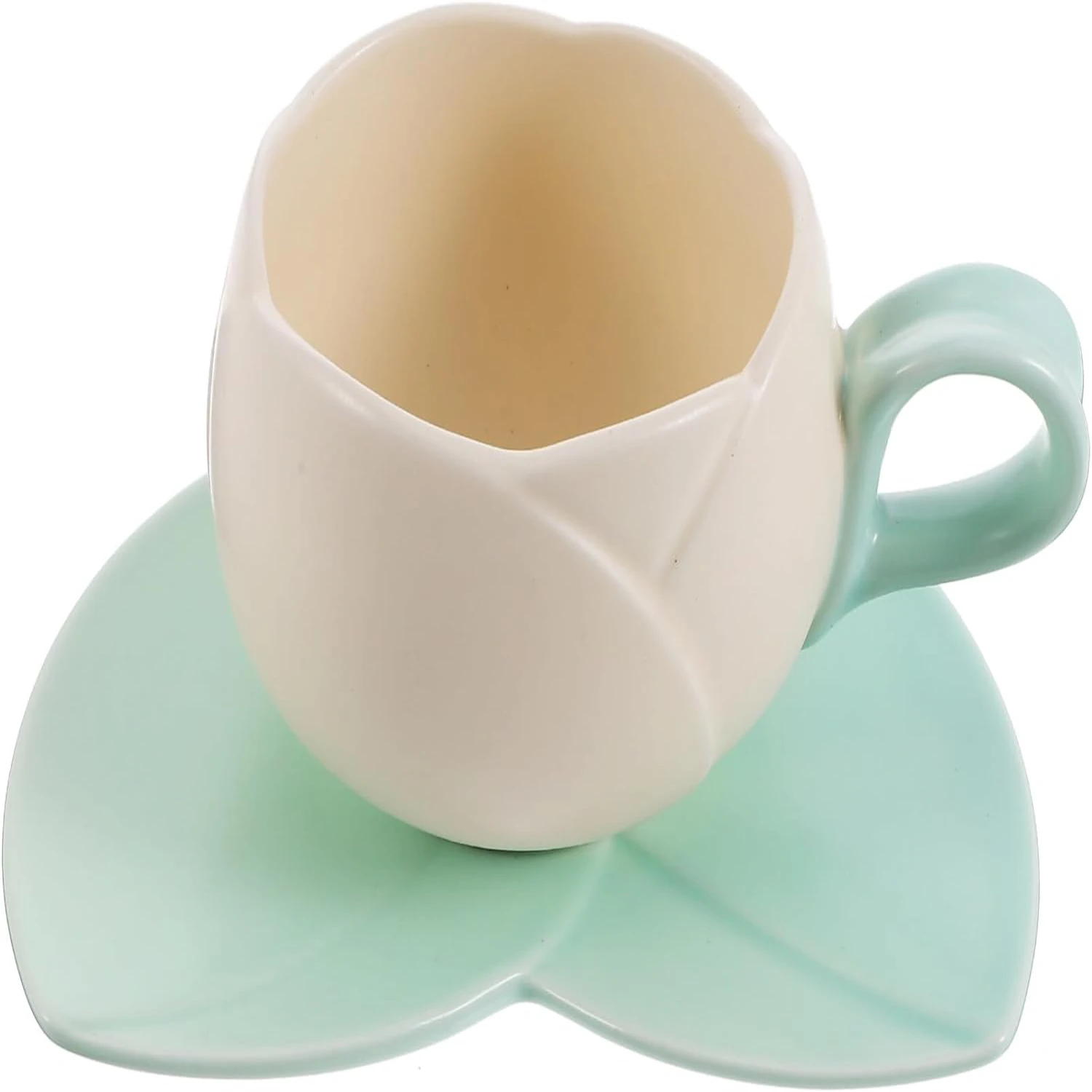 Vibrant and elegant cappuccino mugs - Unique and creative yellow flower-shaped ceramic coffee mug set with stylish and elegant s
Vibrant and elegant cappuccino mugs - Unique and creative yellow flower-shaped ceramic coffee mug set with stylish and elegant s