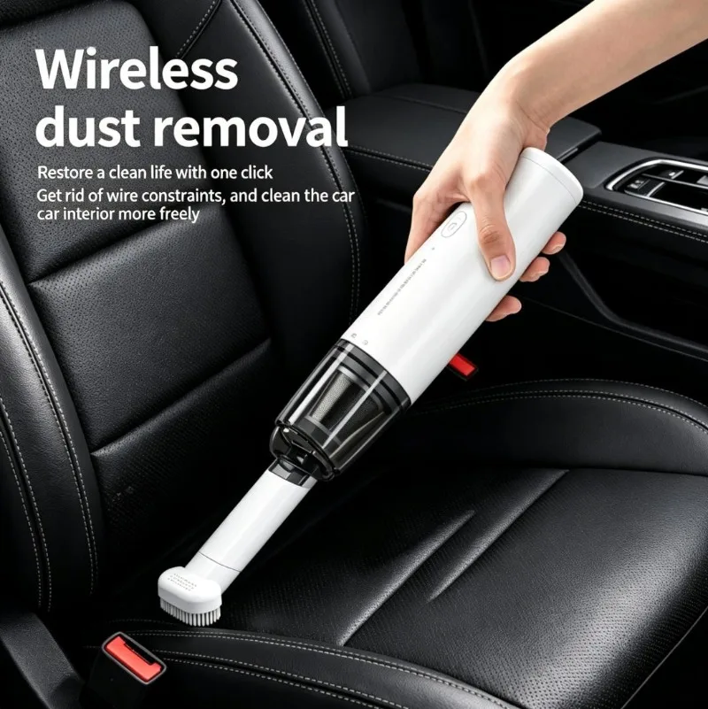 USB Rechargeable Mini Car Vacuum Cleaner, Wireless Portable Handheld Dust Collector for Home & Desktop Cleaning
USB Rechargeable Mini Car Vacuum Cleaner, Wireless Portable Handheld Dust Collector for Home & Desktop Cleaning