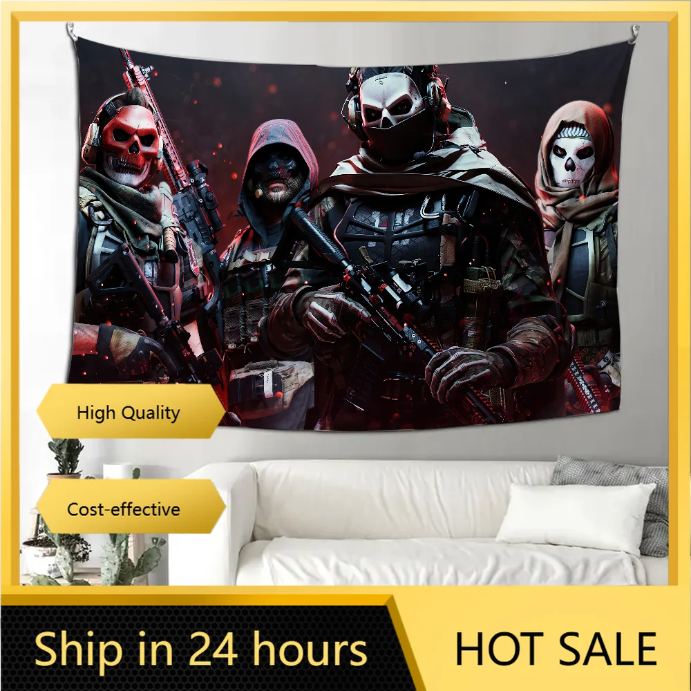 COD Ghost Call Of Duty Tapestry Decoration party Background Hanging Cloth Bedroom Tapestry Room Decor Aesthetic
COD Ghost Call Of Duty Tapestry Decoration party Background Hanging Cloth Bedroom Tapestry Room Decor Aesthetic