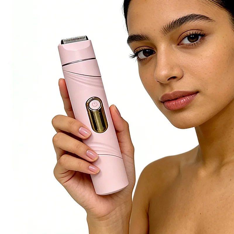 Two-in-one electric shaver, painless hair removal shaver for women, body hair and groin trimmer, home USB charging
Two-in-one electric shaver, painless hair removal shaver for women, body hair and groin trimmer, home USB charging