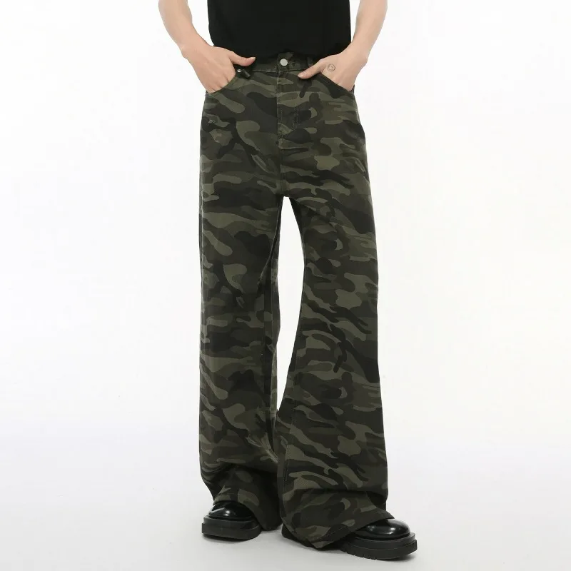 KIDWHXR Man Straight-leg Pant American Retro Camouflage Loose Male Denim Pant Fashion High Waist Casual Versatile Men Trousers
KIDWHXR Man Straight-leg Pant American Retro Camouflage Loose Male Denim Pant Fashion High Waist Casual Versatile Men Trousers