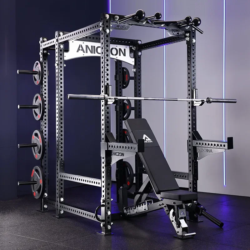 LMM household four-column frame multi-functional barbell training gantry commercial equipment
LMM household four-column frame multi-functional barbell training gantry commercial equipment
