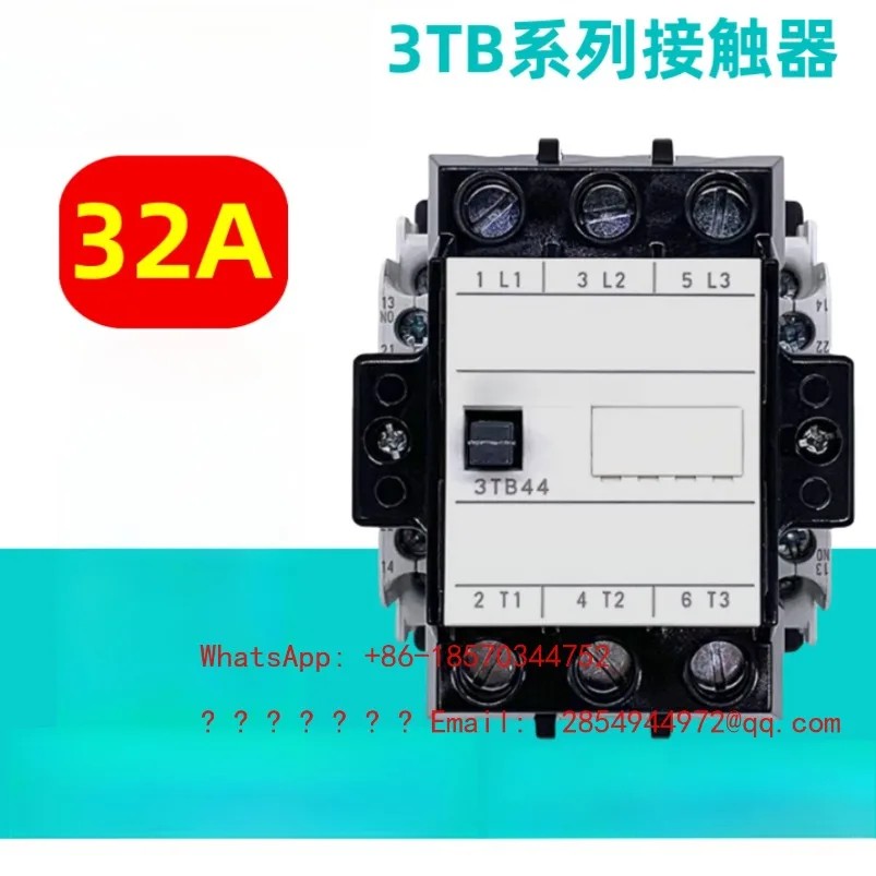 Original Genuine 3TB44 AC Contactor 3TB4422-0XM0 32A 220V380V in Stock
Original Genuine 3TB44 AC Contactor 3TB4422-0XM0 32A 220V380V in Stock