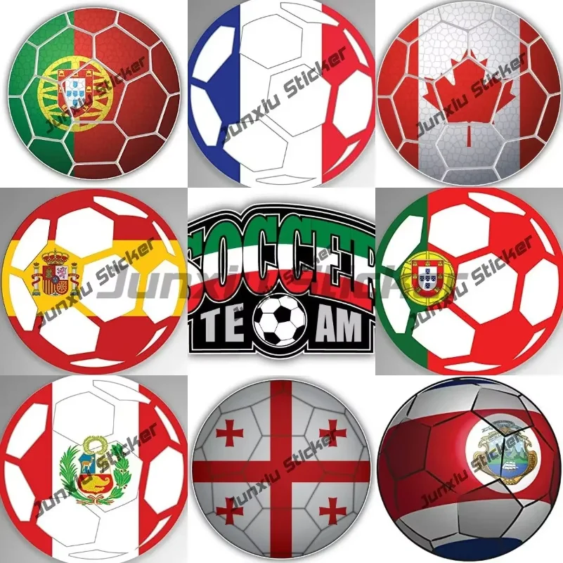 Flag Soccer Sticker Portugal Canada Sweden Peru Serbia Soccer Ball Flag Vinyl Sticker Waterproof Decal Suv Motorcycle Decals
Flag Soccer Sticker Portugal Canada Sweden Peru Serbia Soccer Ball Flag Vinyl Sticker Waterproof Decal Suv Motorcycle Decals