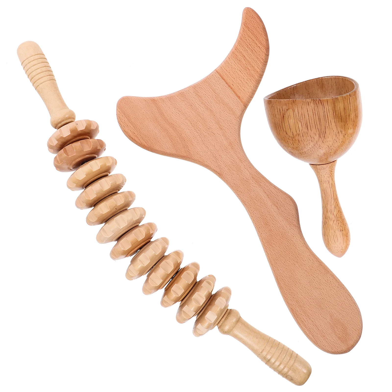 1 set Massage Stick Lymphatic Massager Body Sculpting Tool Wooden Roller for Back Shoulder Neck Head Reflexology Manual Scraper
1 set Massage Stick Lymphatic Massager Body Sculpting Tool Wooden Roller for Back Shoulder Neck Head Reflexology Manual Scraper