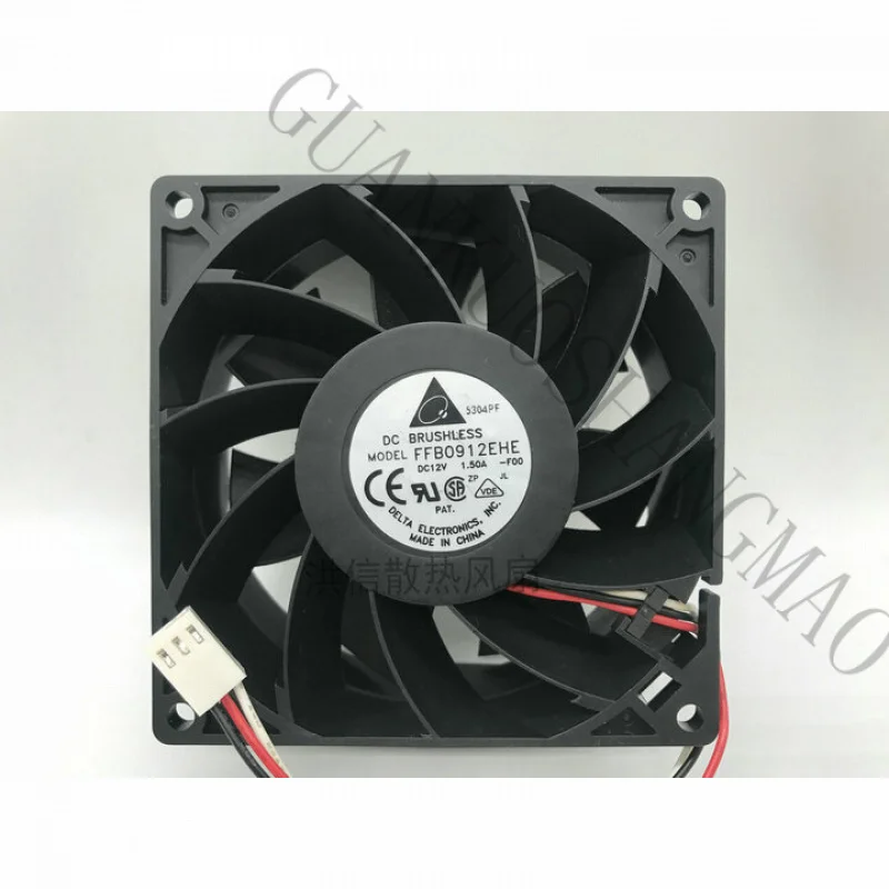 HJY 1 pcs DELTA Cooling Fan FFB0912EHE DC12V 1.5A 9CM 9038 3 Pin
HJY 1 pcs DELTA Cooling Fan FFB0912EHE DC12V 1.5A 9CM 9038 3 Pin