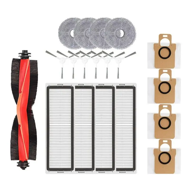 AUAU-Аксессуары для робота-пылесоса Xiaomi Robot Vacuum X20 + / X20 Plus: основная щетка, боковая щетка, тряпка для влажной уборки, мешок для сбора пыли
AUAU-Аксессуары для робота-пылесоса Xiaomi Robot Vacuum X20 + / X20 Plus: основная щетка, боковая щетка, тряпка для влажной уборки, мешок для сбора пыли