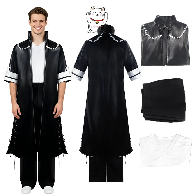 Anime Dabi cosplay set role-playing academy costume set men's black suit Halloween party Easter leather jacket pants T-shirt new
Anime Dabi cosplay set role-playing academy costume set men's black suit Halloween party Easter leather jacket pants T-shirt new