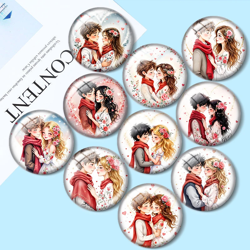 Boy meets Girl Valentines 12/18/20/25mm glass cabochon bracelet pendant rings for jewelry demo earrings back Making findings
Boy meets Girl Valentines 12/18/20/25mm glass cabochon bracelet pendant rings for jewelry demo earrings back Making findings