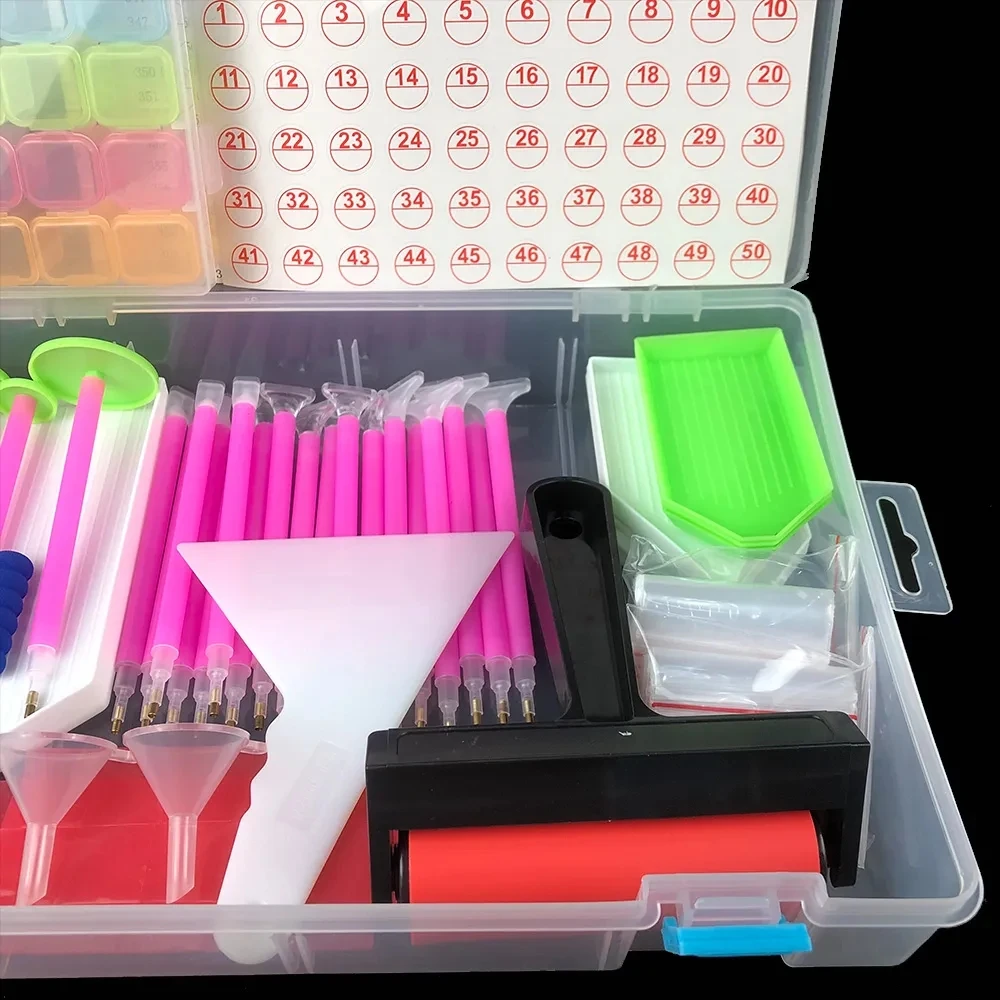 CHENISTORY 128pcs Diamond Painting Tools Kits Diamond Paint Accessories Pens Funnel Plate Stickers
CHENISTORY 128pcs Diamond Painting Tools Kits Diamond Paint Accessories Pens Funnel Plate Stickers