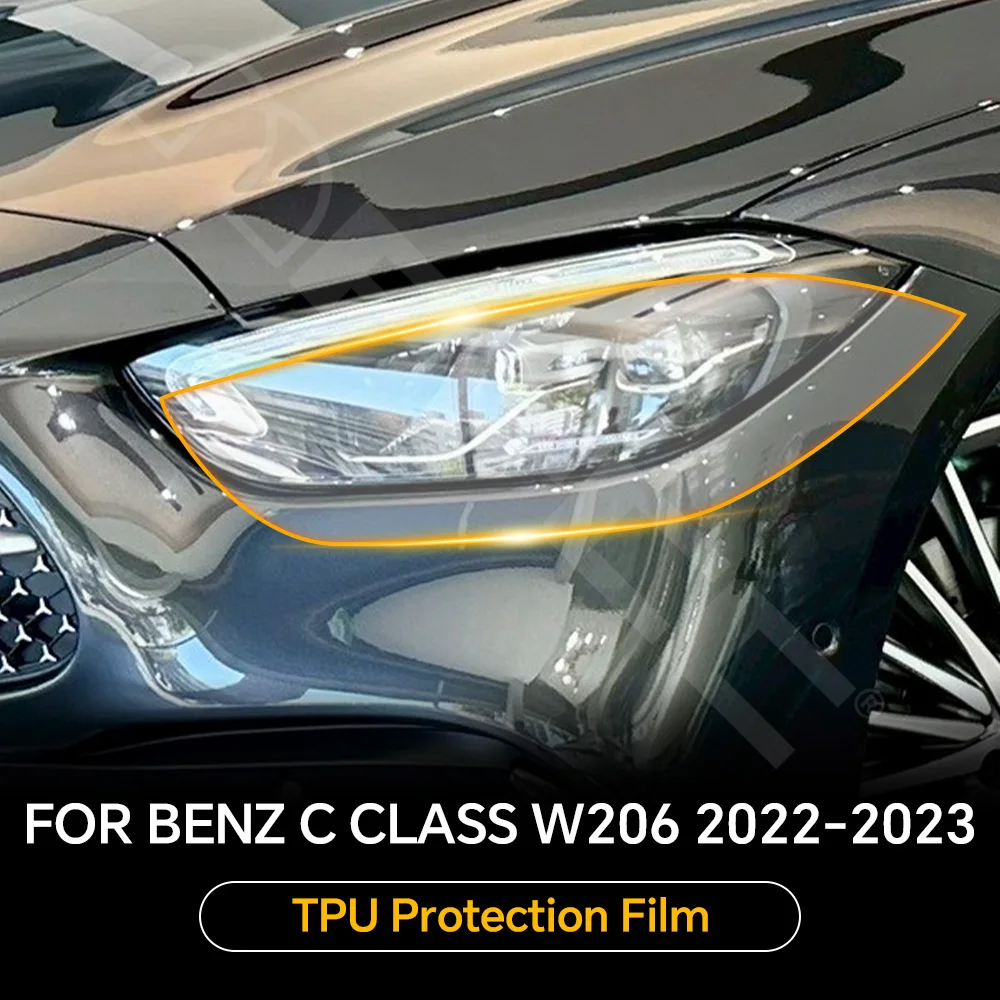 Pre-cut PPF For Mercedes Benz C Class W206 2022 2023 Headlight Rearview Door Side TPU Protection Film Anti-Scratch Clear Cover
Pre-cut PPF For Mercedes Benz C Class W206 2022 2023 Headlight Rearview Door Side TPU Protection Film Anti-Scratch Clear Cover