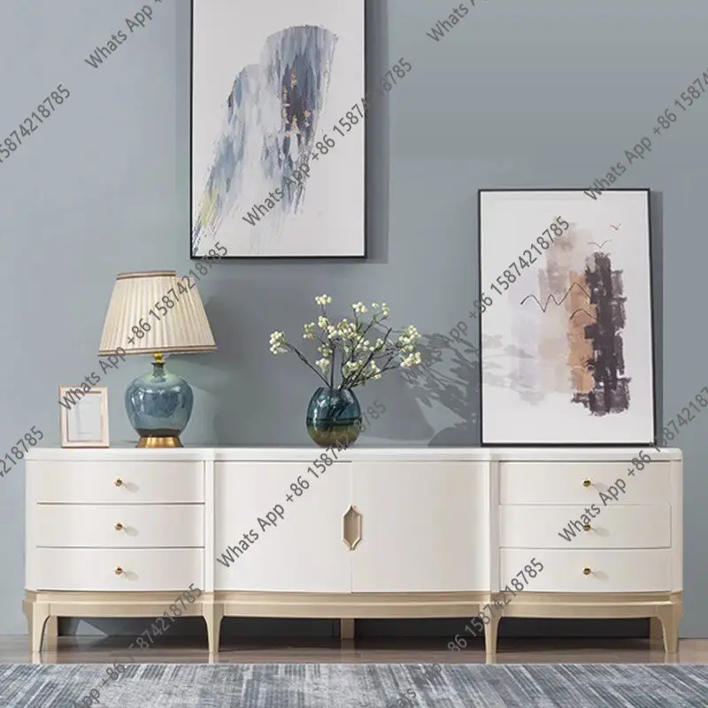 Italian light luxury TV cabinet coffee table combination small apartment living room floor cabinet solid wood storage high-end
Italian light luxury TV cabinet coffee table combination small apartment living room floor cabinet solid wood storage high-end
