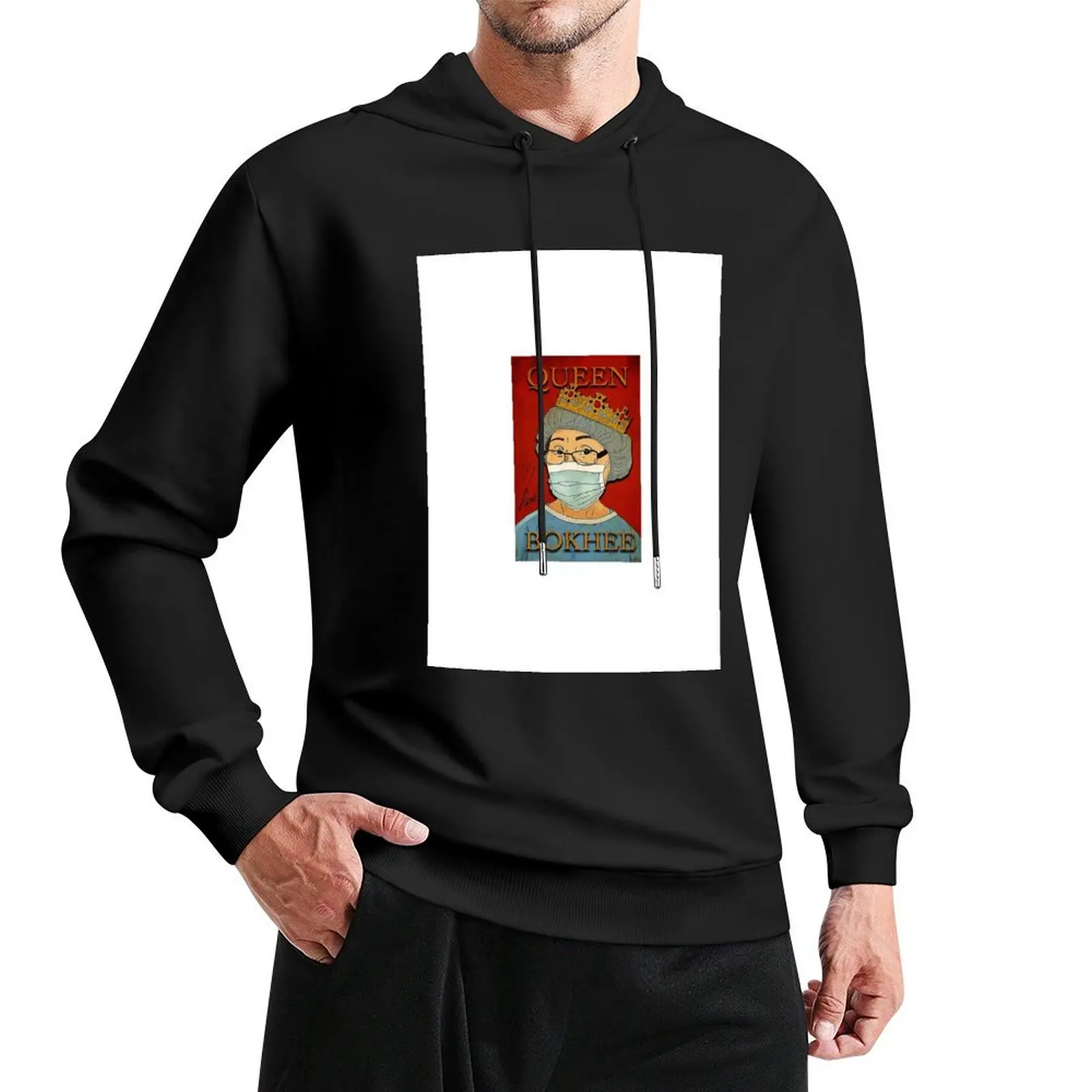 Queen Bokhee Pullover Hoodie korean autumn clothes men's autumn clothes mens designer clothes new in hoodies
Queen Bokhee Pullover Hoodie korean autumn clothes men's autumn clothes mens designer clothes new in hoodies
