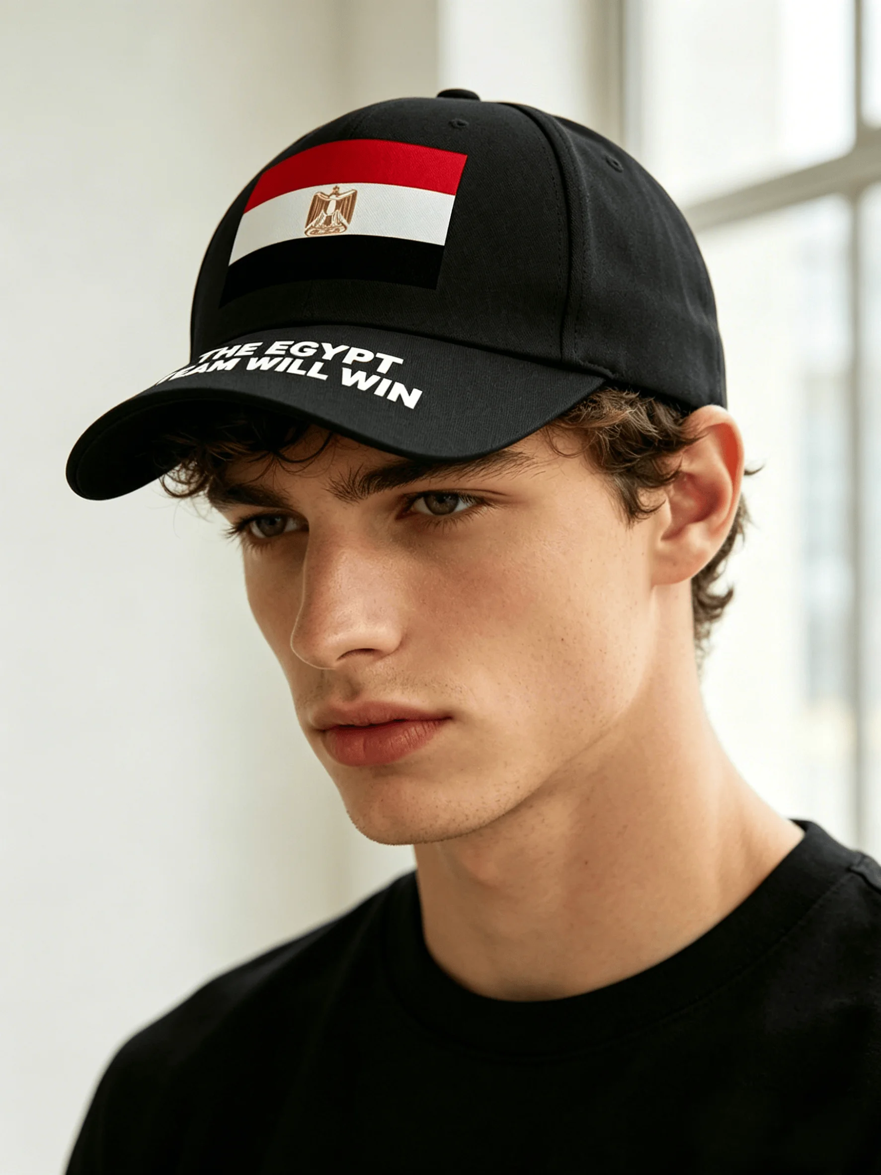 Egypt National Flag Graphic Baseball Cap Football Fan Cheer Slogan Unisex Lightweight Travel Adjustable Visor Headwear
Egypt National Flag Graphic Baseball Cap Football Fan Cheer Slogan Unisex Lightweight Travel Adjustable Visor Headwear