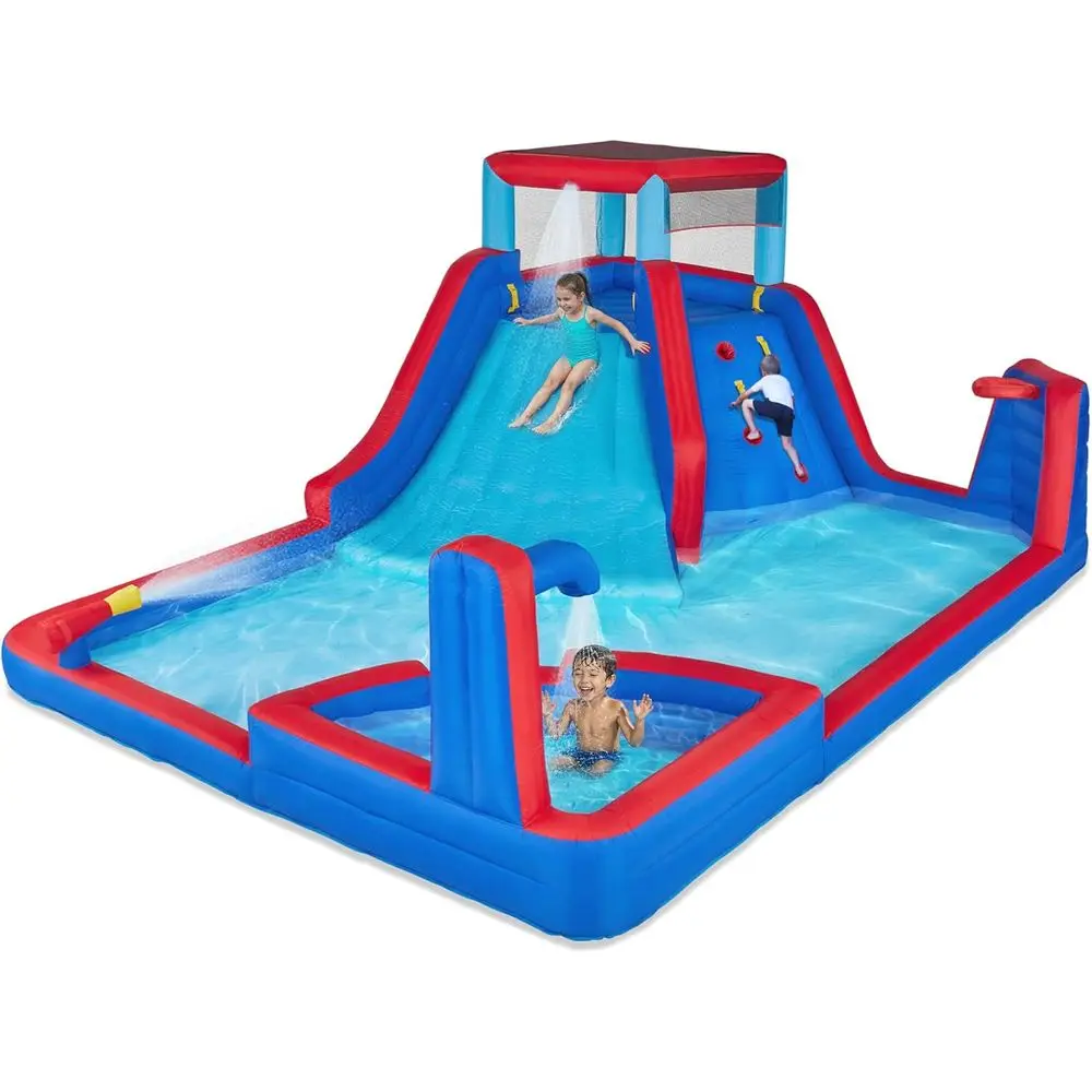Our Iatable Water Slide Park – Heavy-Duty or Outdoor Un - ClimWall, Slide & Deep Pool – Easy To Set Up & Iate with In
Our Iatable Water Slide Park – Heavy-Duty or Outdoor Un - ClimWall, Slide & Deep Pool – Easy To Set Up & Iate with In