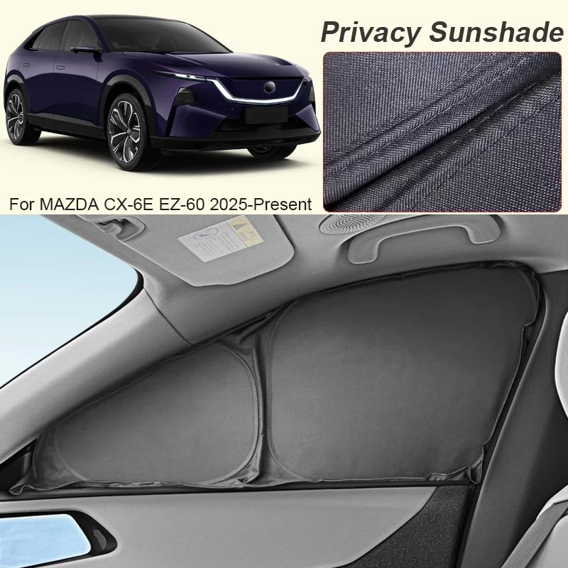 Car Black Window Privacy Sunshade For MAZDA CX-6Z EZ60 2025-2026 Auto Anti-UV Heat Insulation Protect Cover Interior Accessory
Car Black Window Privacy Sunshade For MAZDA CX-6Z EZ60 2025-2026 Auto Anti-UV Heat Insulation Protect Cover Interior Accessory