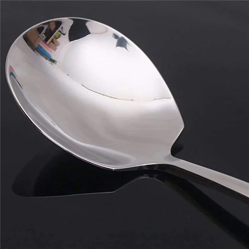 【Flash Sale】Large Serving Spoon,Set Of 12 Stainless Steel Large Serving Spoon,Mirror Finish For Elegant Buffet Banquet Party Hol
【Flash Sale】Large Serving Spoon,Set Of 12 Stainless Steel Large Serving Spoon,Mirror Finish For Elegant Buffet Banquet Party Hol