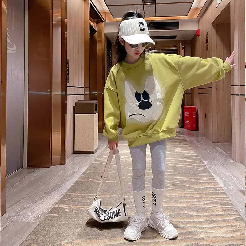 Spring Autumn Girls Cotton Cartoon Puppy Alphabet Sweatshirt School Kids Track Pullover Coat Tops Child Workout Jumper 5-16Years
Spring Autumn Girls Cotton Cartoon Puppy Alphabet Sweatshirt School Kids Track Pullover Coat Tops Child Workout Jumper 5-16Years