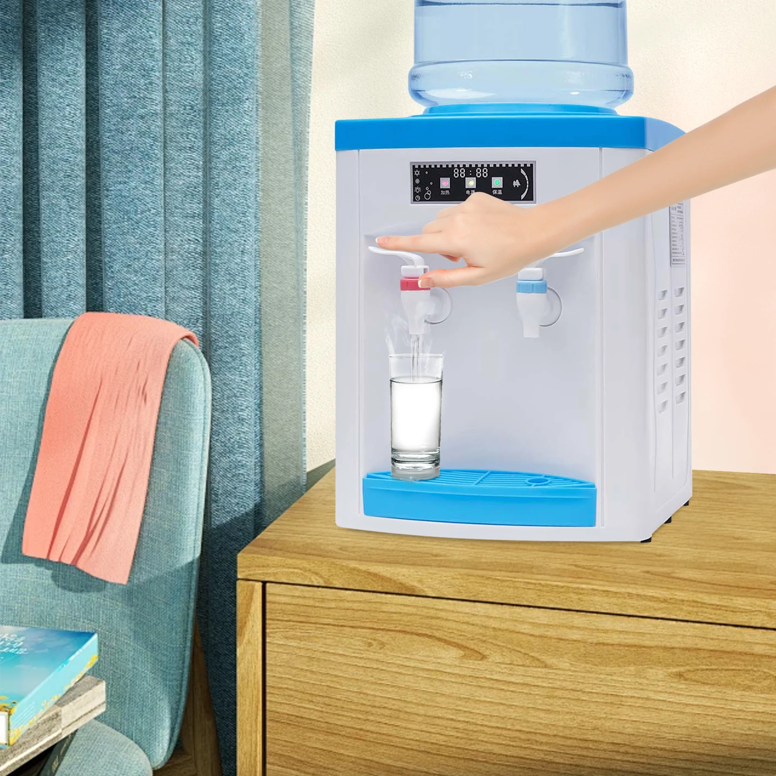 Hot & Cold Water Dispenser, Sleek Design for Home or Office, Instant Heating and Cooling, Convenient and Efficient water pump
Hot & Cold Water Dispenser, Sleek Design for Home or Office, Instant Heating and Cooling, Convenient and Efficient water pump