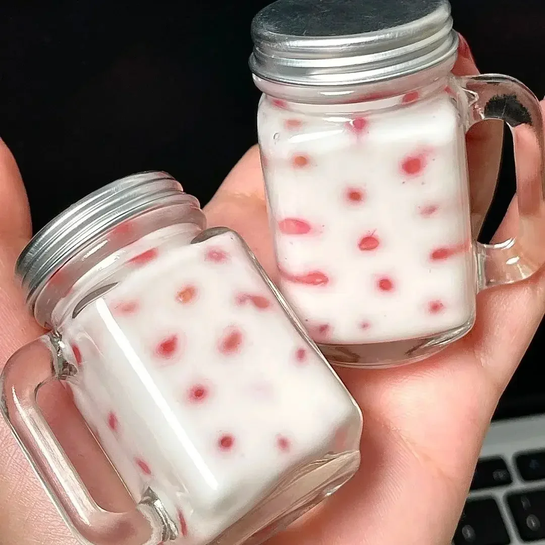 Mini Honey Glass Jar Portable Smoothie Juice Cold Brew Coffee Cup Leakproof Party Bar Cocktail Wine Glasses Drinkware 35/120ML
Mini Honey Glass Jar Portable Smoothie Juice Cold Brew Coffee Cup Leakproof Party Bar Cocktail Wine Glasses Drinkware 35/120ML