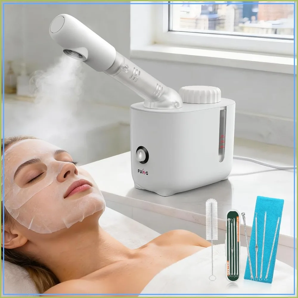 Nano Ionic Facial Steamer with 360° Rotating Arm for Deep Cleaning, Portable Spa Machine for Home Salon
Nano Ionic Facial Steamer with 360° Rotating Arm for Deep Cleaning, Portable Spa Machine for Home Salon