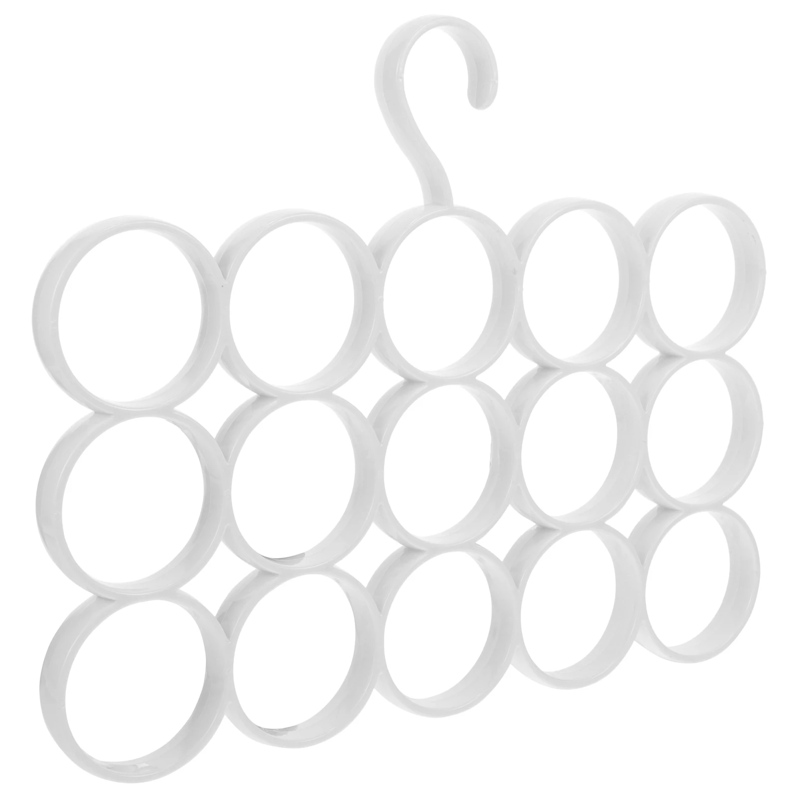 15 Rings Scarf Tie Hanger Multifunctional Storage Rack Organizer Wardrobe Shawl Holder Closet Accessory Space Saver
15 Rings Scarf Tie Hanger Multifunctional Storage Rack Organizer Wardrobe Shawl Holder Closet Accessory Space Saver