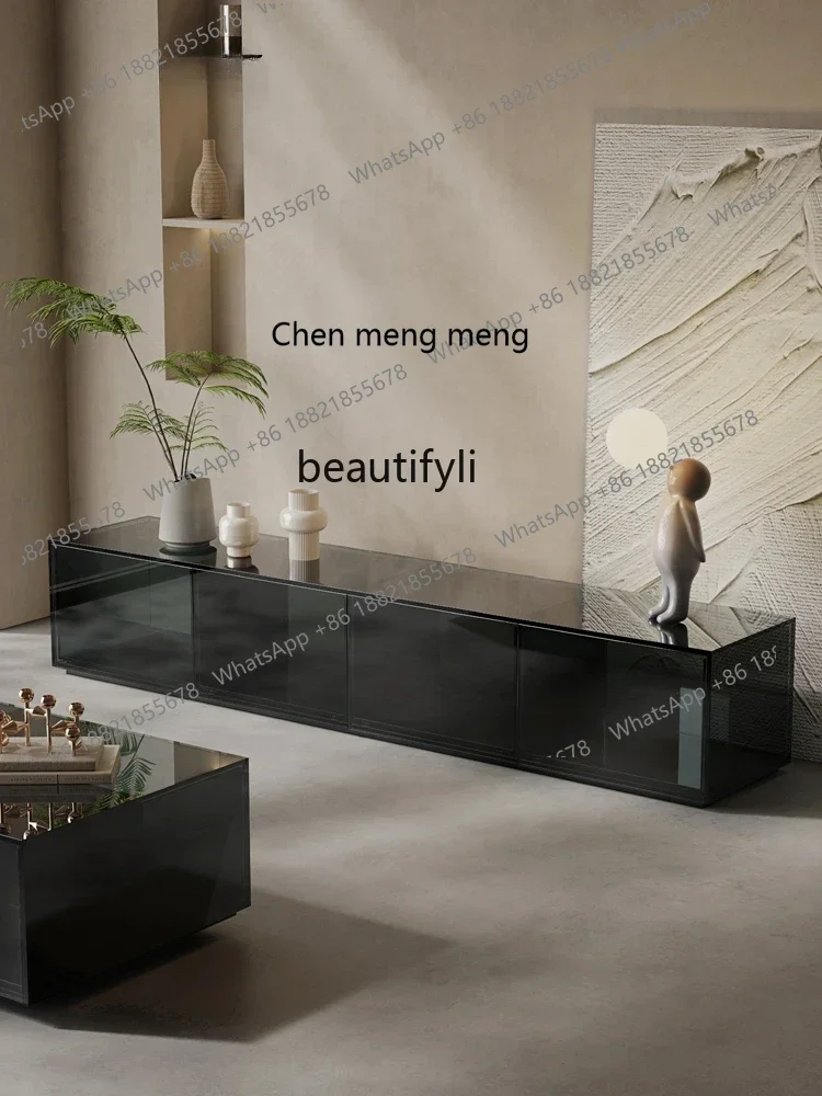 E1001 ss акриловый черный полупрозрачный шкаф для телевизора минималистичный журнальный столик гостиная домашний напольный шкаф для телевизора
E1001 ss акриловый черный полупрозрачный шкаф для телевизора минималистичный журнальный столик гостиная домашний напольный шкаф для телевизора
