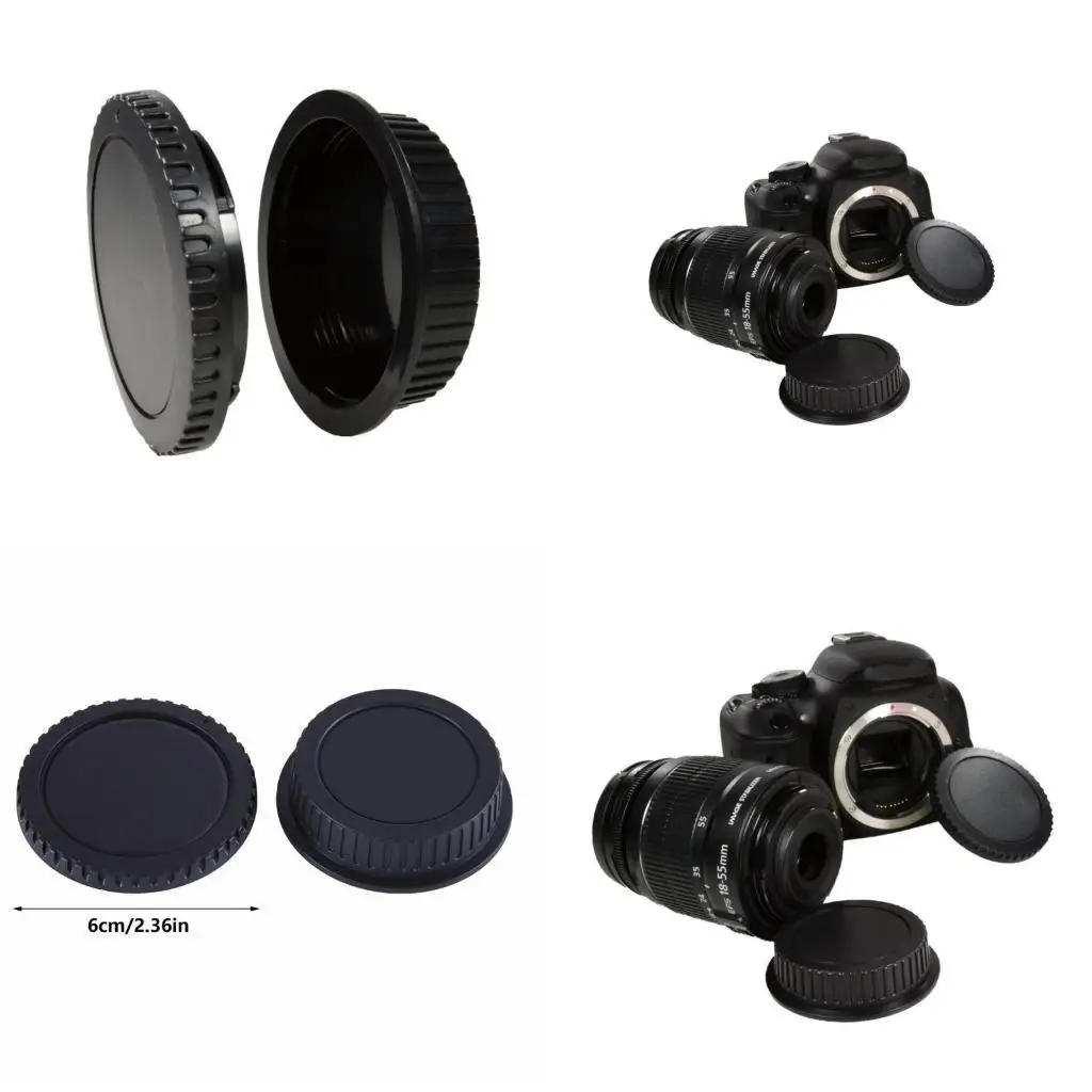 Y1UB Camera Body Caps and Lens Rear Caps Cover Replacement DSLR Cameras Mount Lens Cover for 550D/7D/50D/600D Camera
Y1UB Camera Body Caps and Lens Rear Caps Cover Replacement DSLR Cameras Mount Lens Cover for 550D/7D/50D/600D Camera
