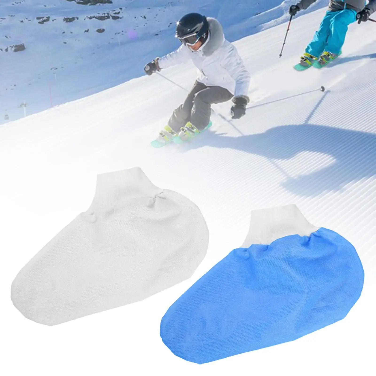 25 Pairs Disposable Ski Foot Covers Breathable Portable Protectors for Skiing Travel Foot Bath Shop Beauty Salon House Cleaning
25 Pairs Disposable Ski Foot Covers Breathable Portable Protectors for Skiing Travel Foot Bath Shop Beauty Salon House Cleaning