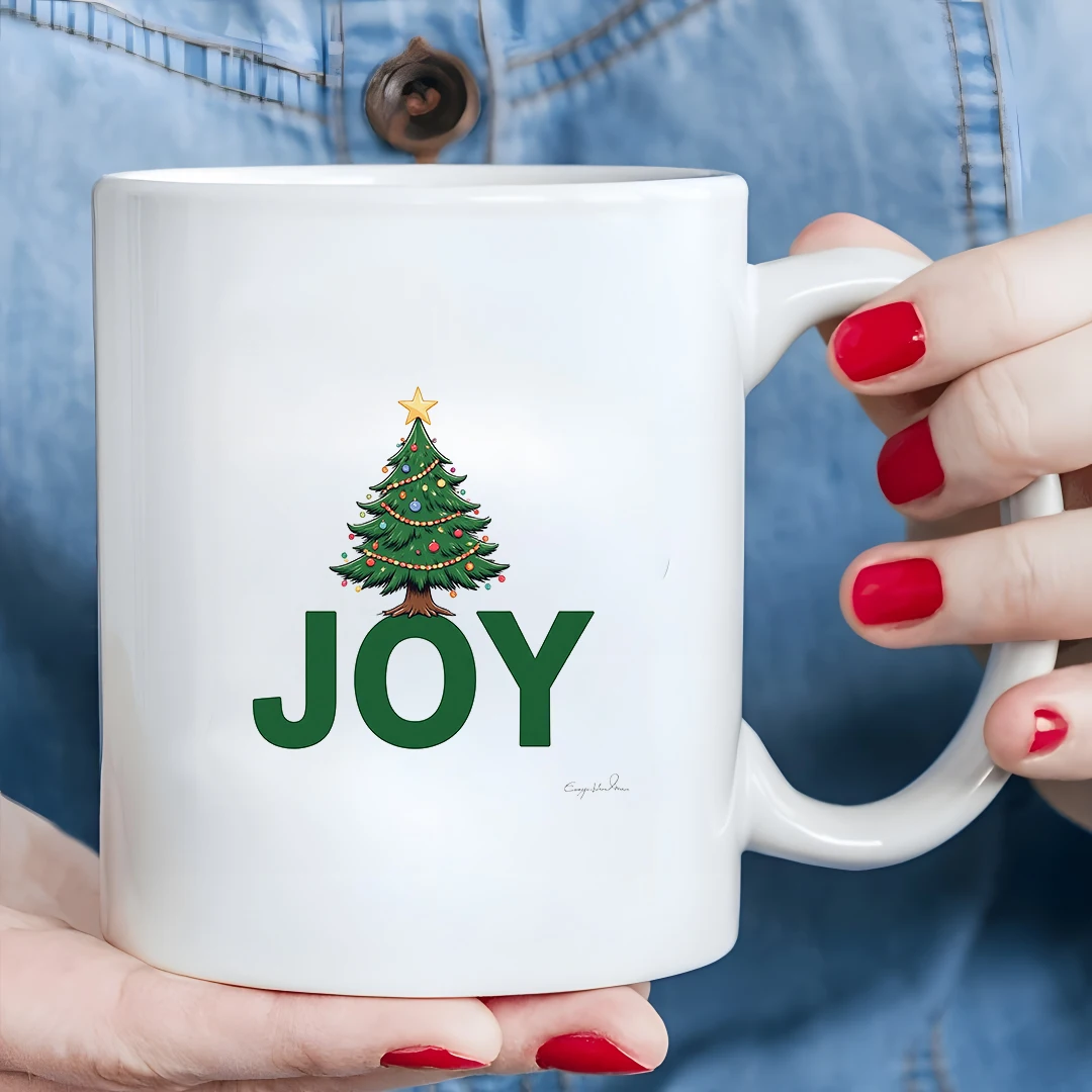 11OZ Christmas Tree Cartoon Mug + JOY Holiday Gift Set Cup Kids Cold & Hot Drink Cup Home & Office Cup
11OZ Christmas Tree Cartoon Mug + JOY Holiday Gift Set Cup Kids Cold & Hot Drink Cup Home & Office Cup