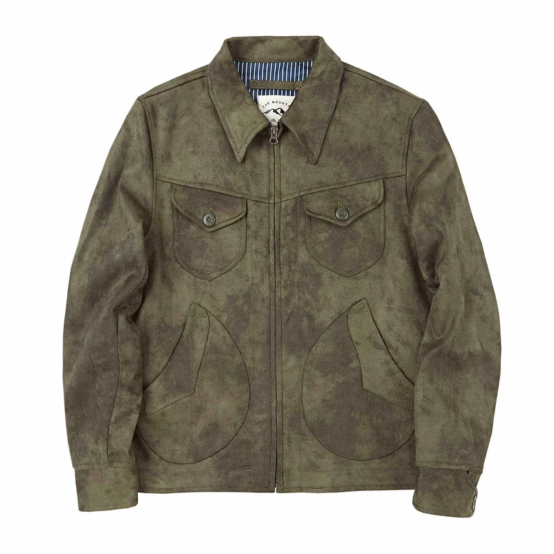 American Retro Multiple Pockets Motorcycle Jacket Amikaji Men's Lapel Long Sleeved Loose Autumn Spring Coats Top
American Retro Multiple Pockets Motorcycle Jacket Amikaji Men's Lapel Long Sleeved Loose Autumn Spring Coats Top