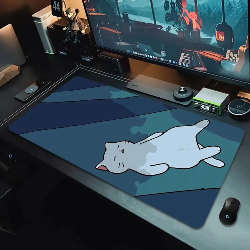 Lovely Blue Cat Mouse Pad Large Computer Office Game Table Mat XXL Rubber Anti-slip Gaming Keyboard Mousepad Long Desk Pads
Lovely Blue Cat Mouse Pad Large Computer Office Game Table Mat XXL Rubber Anti-slip Gaming Keyboard Mousepad Long Desk Pads