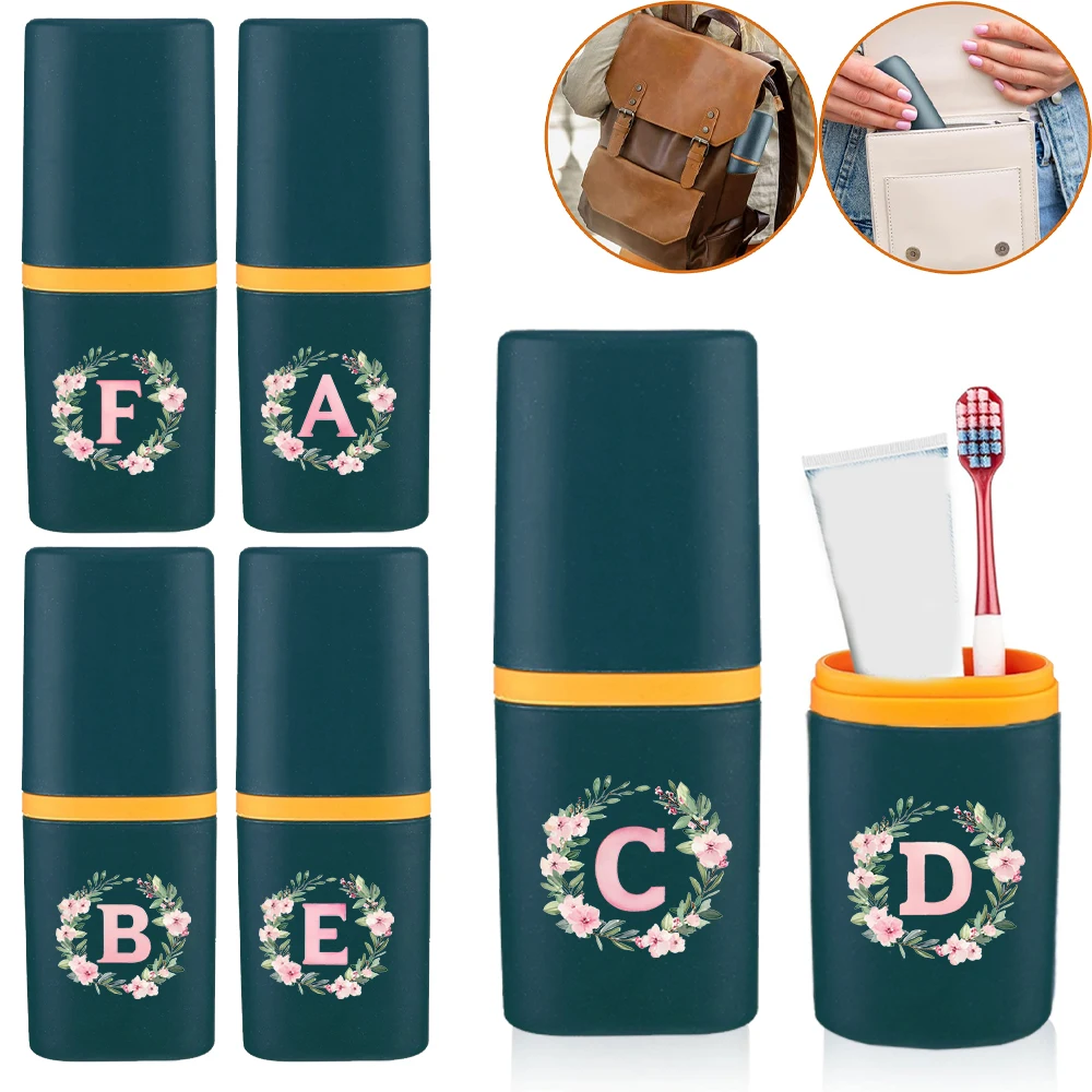 Portable Toothpaste Container Case With Lid Waterproof Toothbrush Cup Travel Wash Cup Daily Large Capacity Wreath Letter Pattern
Portable Toothpaste Container Case With Lid Waterproof Toothbrush Cup Travel Wash Cup Daily Large Capacity Wreath Letter Pattern