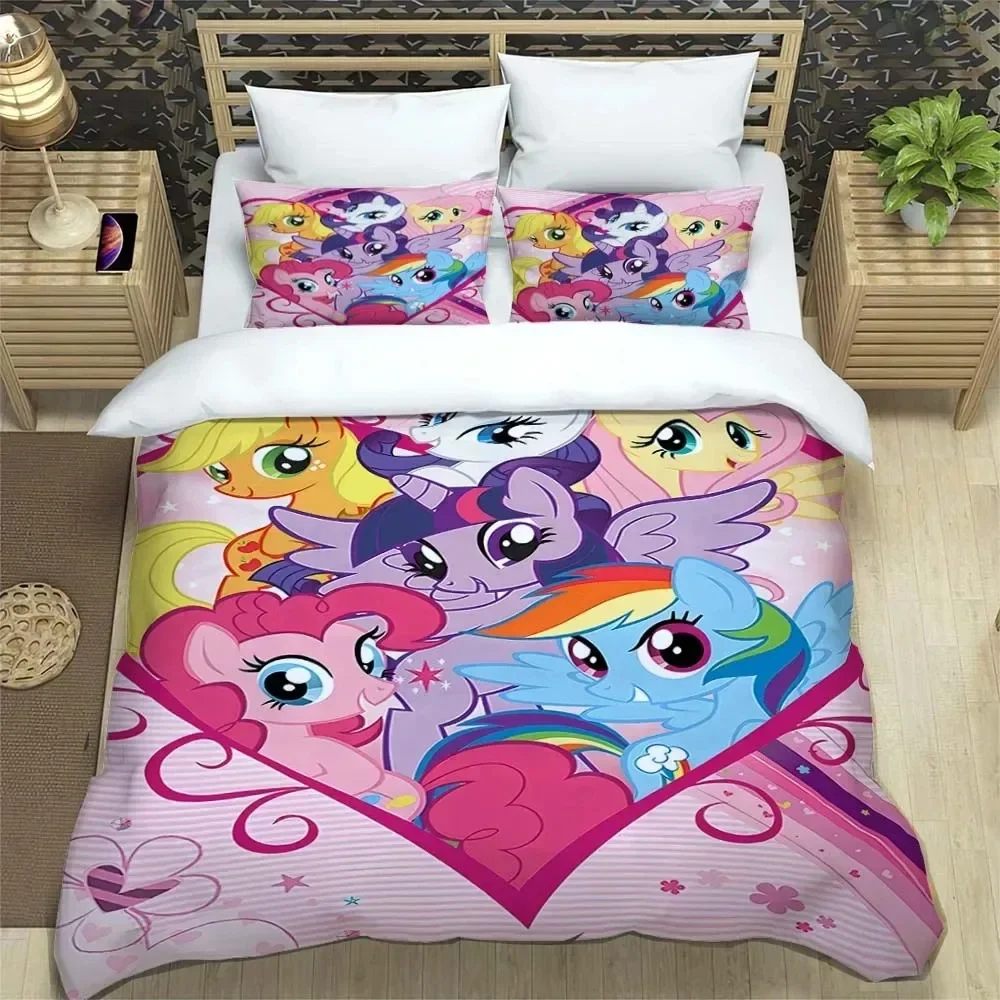 Rainbow Pony Unicorn 3D printed bedding duvet cover Queen bedding set Soft and comfortable customized King size bedding set
Rainbow Pony Unicorn 3D printed bedding duvet cover Queen bedding set Soft and comfortable customized King size bedding set