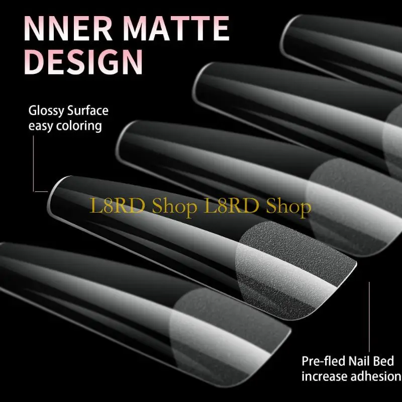 L8RD 240 шт. Средний 1 прозрачный миндальный гель для наращивания ногтей 2 размера для быстрого маникюра
L8RD 240 шт. Средний 1 прозрачный миндальный гель для наращивания ногтей 2 размера для быстрого маникюра